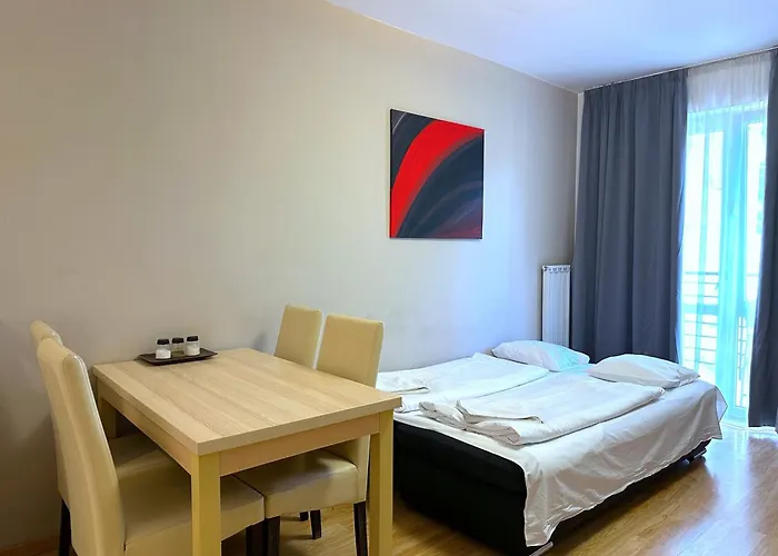 Appartement Prime - Modern 1 Bedroom With 2 Balcony & Parking Included *